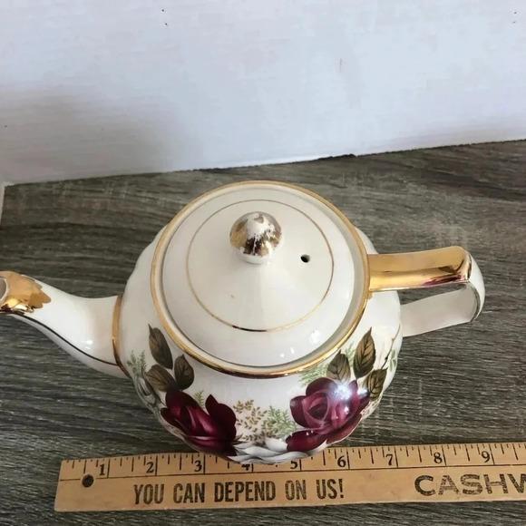 Vtg Sadler England Rose Patterned Tea  Set - Picture 11 of 14